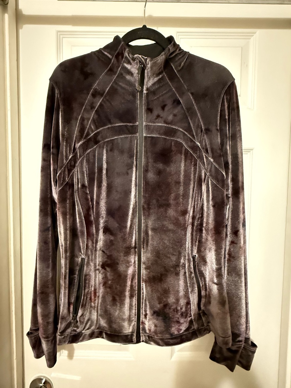 NWT Lululemon Define Jacket Velour Size 20 Interstellar Dark Grey Multi EUC